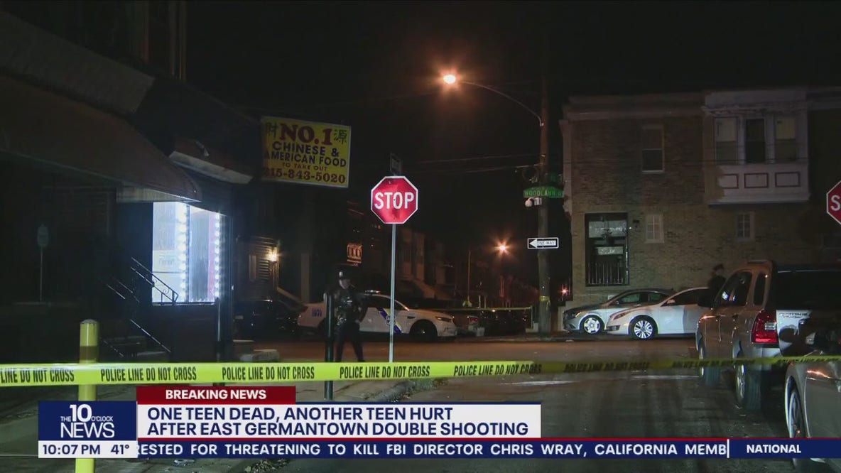 Teen killed, another wounded in shooting outside East Germantown Chinese food restaurant, police say